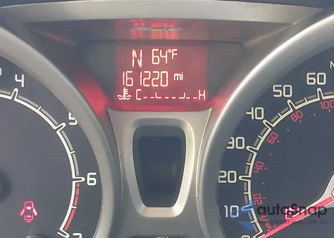 2013 Ford Fiesta Se из США, поврежденный, VIN 3FADP4EJ4DM223771